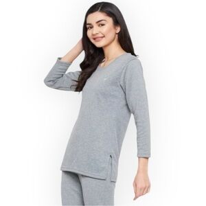 Crew Neck Thermal Sweater